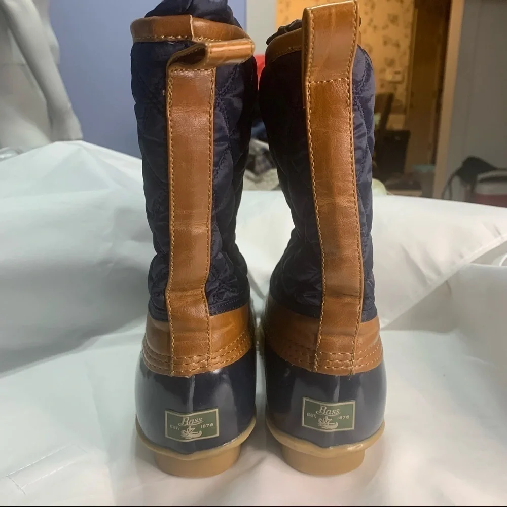 G. H. Bass & Co Bass Sea Blue Nylon Duck Shoes